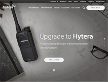 Tablet Screenshot of hytera.us