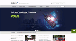 Desktop Screenshot of hytera.com.au
