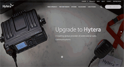 Desktop Screenshot of hytera.co.uk